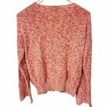 J.Crew Large Pink Flared Sleeve Swing V Neck Sweater Photo 5