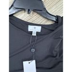 Socialite  Twist Shoulder Body-Con Dress Size Small Black Photo 9