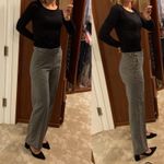 OFFICINE GÉNÉRALE Black White Houndstooth 100% Wool Celeste Pants size 42 Photo 13