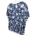 Lane Bryant Illusion Floral Blouse 22 Babydoll Lace Flutter Fairycore Boho Flowy Photo 2