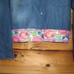 Jen's Pirate Booty Jen’s Pirate Booty Chambray Top Shacket Photo 4