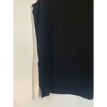 Peter Nygard  Sleeveless Black White V Neck Blouse Size 10 Photo 7