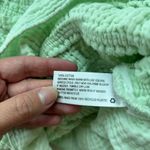 Wild Fable  Pastel Green Smocked Square Neck Long Sleeve Blouse Photo 6