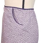 J.Crew Vintage purple and white 100% cotton skirt with POCKETS. Size 14. EUC Photo 5