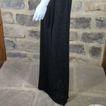 VTG Scott McClintock Millennium 2000 Dress Woman's 12 Black Glitter Gown Sparkle Photo 7