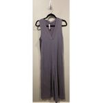 Athleta Wide Leg Pants Serenity Sleeveless Pockets Purple Jumpsuit Photo 1