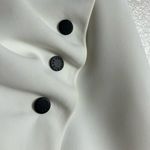 Sandro Paris Ecru Zoelle Asymmetric Button A-Line Mini Skirt S Photo 7