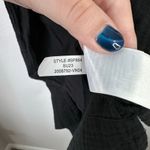 J.Crew V-Neck Shirt-Dress in Soft Gauze Black Size Small Summer 2023 Lightweight Photo 7