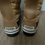Sorel Tofino II Size 5 Waterproof Winter Snow Boots Faux Fur Tan Black apres Photo 8