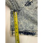 Levi's VINTAGE Dockers  USA made Acid Wash Pleated Jean Shorts Jorts Womens Sz 12 Photo 2