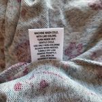 Disney  Princess Ruched Flutter Sleeve Floral Print Dress Gray Size Large Photo 8