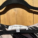 Jones Studio   Faux Wrap Dress Size 1X Abstract Classic Fall Summer Date‎ Spring Photo 4