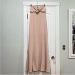 Show Me Your Mumu  SMYM Harper Bow Strapless Gown - Dusty Blush NEW XL Photo 2
