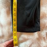 Lululemon Athletica Black Cropped Black Leggings Size 8 Yoga Workout 20” Long Photo 1