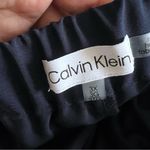 Calvin Klein  Womens Pants Size 3x Casual Pull On  Navy Blue Crop New Photo 2