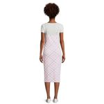 No Boundaries NWT  Layered T & Pink Plaid Slip Dress Set Photo 1