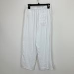 J.Crew Petite Soleil Pant Linen Pull On Elastic Waist Relaxed White Small NWT Photo 10