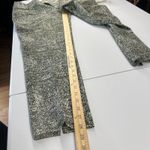 Jofit Pant Womens 6 Green White Speckled Print Stretch Tapered Leg Performance Photo 12