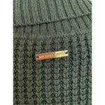Michael Michael kors green chunky knit cowl neck pocket front sweater Size M Photo 6