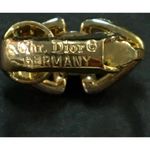 Christian Dior  small gold and crystal clip earrings Photo 1