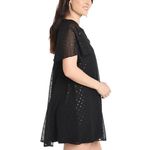 Show Me Your Mumu black stardust flutter sleeves Jenner dress size small E46 Photo 2
