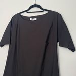 Valentina NWT NEW VLT’s By  Black Short Sleeve Cotton Dress Photo 2