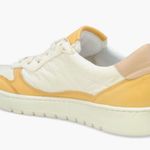 Miz Mooz Veronica Leather Sneaker Lightweight Yellow/White Size 9.5 Euro 40, NWT Photo 1