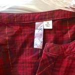 Alya Red plaid flannel shirt Photo 2