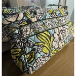 Vera Bradley Whitney Purse, Island Blooms, Green/Blue/Black/White Photo 5