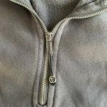 Oversized Half Zip Hoodie Gray Size L Photo 2