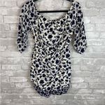 Blue Rain Floral Romper Photo 1