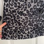 Ruby Rd cheetah print jacket with large black buttons. Photo 2