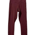 Rhone Womens XS Revive 7/8 Pocket Leggings Leggings with Pockets Activewear Red Photo 0