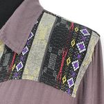 Anthropologie Staring at Stars x | S | Embroidered Western-Style Button-Up Shirt Photo 3