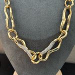 Alexis Bittar New  Gold and Silver Chain Necklace Photo 8