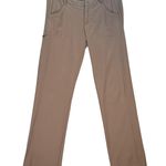 Patagonia  Women's Taupe Stretch Hiking Pants Zip Pocket Outdoor Trailwear Size 8 Photo 0