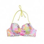 Victoria's Secret Victoria’s Secret 2014 lace tie dye padded halter bikini top Photo 1