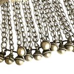 Antique Yemen Ethnic Amulet Triangle Pendant Silver Photo 3