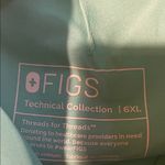 FIGS Womens New  High Waisted Zamora Yoga Jogger Scrub Pant Surgical Green 6XLR Photo 6