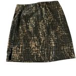 RAG size 12, black‎ and gold skirt midi Black Photo 7