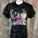 Gildan Gorillaz Black Tie Dye Band Tee Shirt Photo 0