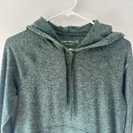 Outdoor Voices  CloudKnit Hoodie Green Activewear Athletic Athleisure Gym Lounge Photo 2