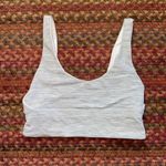 Lululemon NWOT REVERSIBLE ALIGN BRA TOP GREY STRIPE / WHITE Photo 0