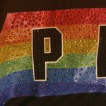 PINK - Victoria's Secret BNWOT | VS PINK | SUPER RARE | PRIDE RAINBOW 🌈 COLORS WITH ALL RHINESTONES Photo 2