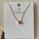 NWT Gold chain B letter necklace Photo 0
