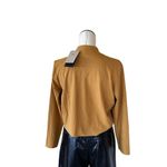 Nike NWT Women's Yoga Dri-fit Luxe Long Sleeve Crop Top Mustard Yellow Photo 6