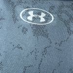 Under Armour  Racerback Tank Top Womens 2X Grey Textured Loose Fit Heatgear Gym Photo 10