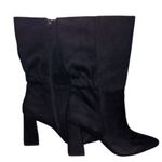 Eloquii  Wide Faux Suede Klaire Scrunch Boots Photo 0