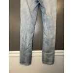 Blue Topic Jeans Womens 17/18 Light Wash Distressed Ripped Knee Skinny Stretch Photo 5