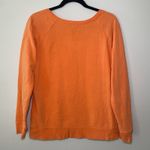 Life is Good Orange "Hello Sunshine" V-Neck Lightweight Sweatshirt Women's Small Photo 3